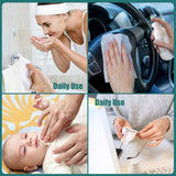 Compressed Towels, Disposable Towel Thicker Camping Wipes Toilet Paper Tablets Portable Towels for Home Beauty and Outdoors Hiking