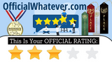 Star Rating Cards (0 stars thru 5 stars)