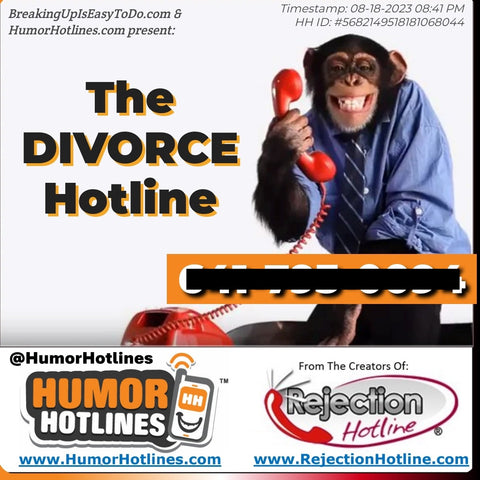 Divorce Hotline (HumorHotlines.com)