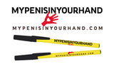 "MYPENISINYOURHAND" Pens (yellow)
