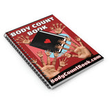 “Body Count Book” Spiral Notebook - Ruled Line (from BodyCountBook.com)