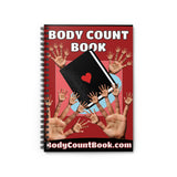 “Body Count Book” Spiral Notebook - Ruled Line (from BodyCountBook.com)