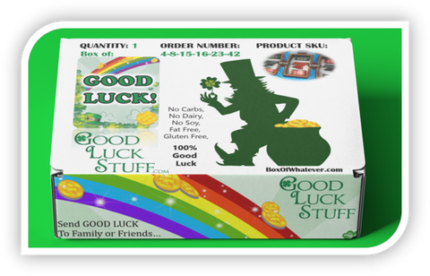 GOOD LUCK in a BOX! (from GoodLuckStuff.com)