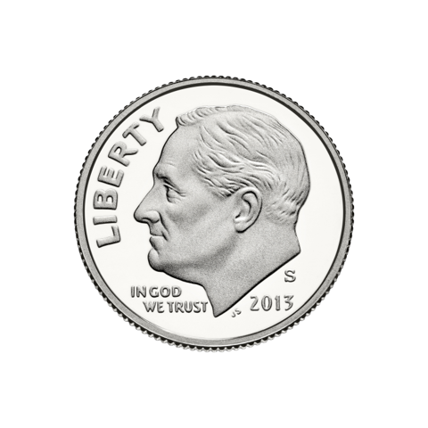 A DIME. That's it; Just a Dime - IN A BOX!  (TheDimePackage??)