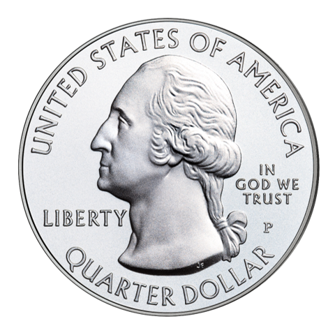 A QUARTER. That's it. Just a Quarter. (IN A BOX!)