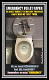 Emergency Toilet Paper! [Card(s)]