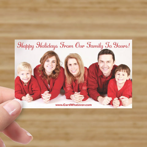 Happy Holidays!! (From a RANDOM FAMILY you don't know?!?)