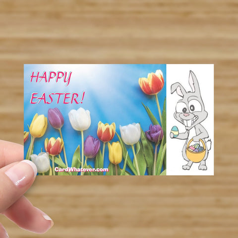 Happy Easter! (from the Easter Bunny!)