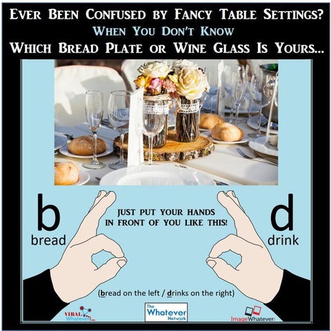 Fancy Table Setting - Life Hack!