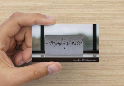 Mindfulness! (Reminder)