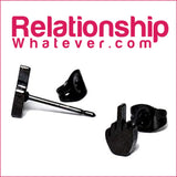 Express Yourself! - Middle Finger - Pin, Stud, or Earrings
