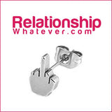 Express Yourself! - Middle Finger - Pin, Stud, or Earrings