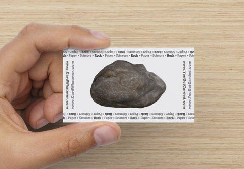 ROCK (from Rock, Paper, Scissors set)
