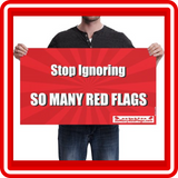 SoManyRedFlags.com: Symbolic Red Flag Reminders & Warnings (in so many sizes!)