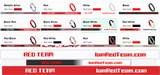 RED TEAM / IamRedTeam.com  --  Wristbands