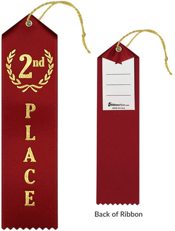 2nd Place Ribbon