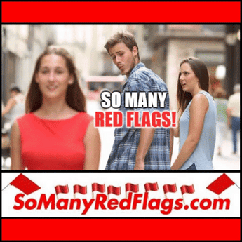 SoManyRedFlags.com: Symbolic Red Flag Reminders & Warnings (in so many sizes!)