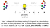 Social Distancing String