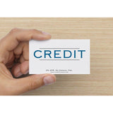 Credit (Card)