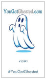 YouGotGhosted.com Cards