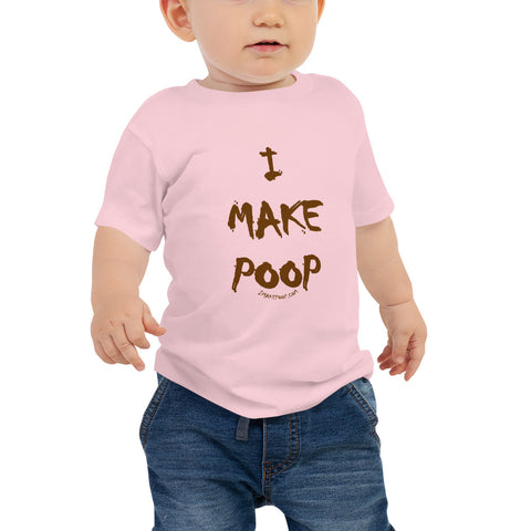 ImakePoop.com Baby Jersey Short Sleeve Tee