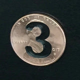 Penny NUMBERS (Whatever Pennies: 1,2,3,4,5,6,7,8,9,0)
