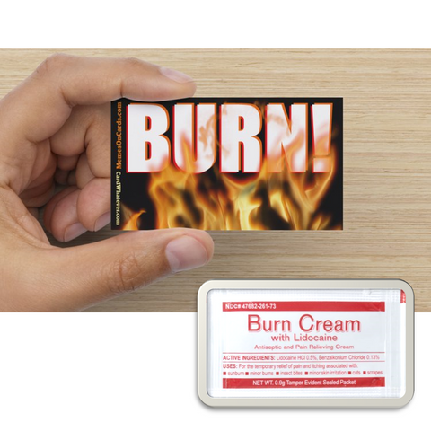 BURN! ("Burn" Card + BURN CREAM!)