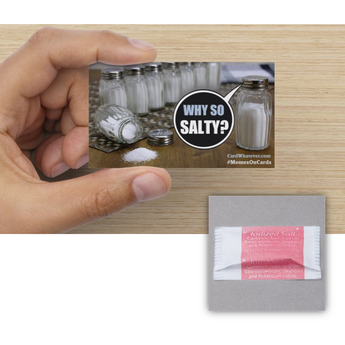 Why So SALTY?! (Card + real SALT PACKET!)