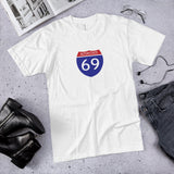 Interstate 69 (I-69) - 100% Cotton Tshirt