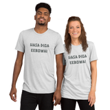 Hasa Diga Eebowai -- Super-Soft TRI-BLEND T-shirt (Bella&Canvas)