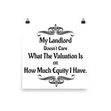My Landlord Doesn't Care About Valuation - Poster