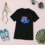 Interstate 69 (I-69) in the USA! Super-Soft TRI-BLEND
