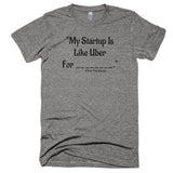 My Startup Is Like Uber For... - Extra Soft (Tri-Blend)