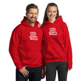 RED TEAM! Unisex Hoodie (Red)