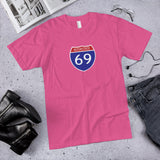 Interstate 69 (I-69) - 100% Cotton Tshirt