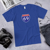 Interstate 69 (I-69) - 100% Cotton Tshirt