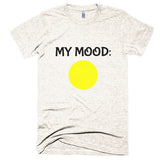 Fill In the Blank Shirts MY MOOD (Emoticon) Extra Soft (Tri-Blend)