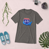 Interstate 69 (I-69) in the USA! Super-Soft TRI-BLEND
