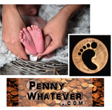 FOOTPRINT Penny! ("Whatever Pennies" from PennyWhatever.com)