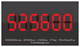 525,600 Minutes Card