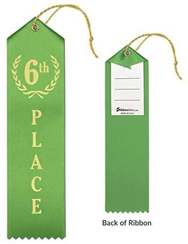 6th Place Ribbon