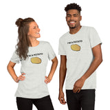 "I'M A POTATO" Short-sleeve unisex t-shirt