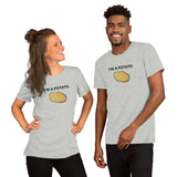 "I'M A POTATO" Short-sleeve unisex t-shirt