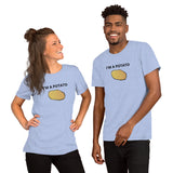 "I'M A POTATO" Short-sleeve unisex t-shirt