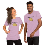 "I'M A POTATO" Short-sleeve unisex t-shirt