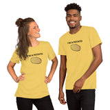 "I'M A POTATO" Short-sleeve unisex t-shirt